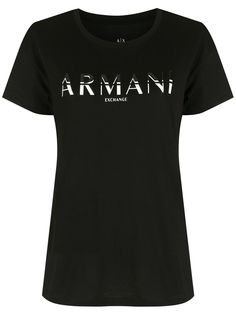 Armani Exchange футболка с логотипом