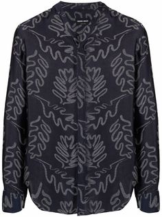Giorgio Armani рубашка с принтом