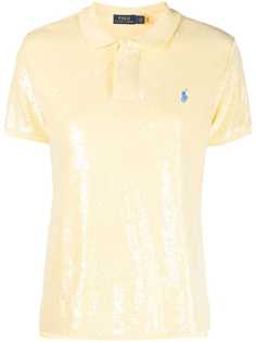 Polo Ralph Lauren рубашка поло с пайетками