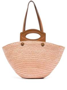 Tods соломенная сумка среднего размера Tod`S