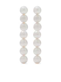 TASAKI серьги Balance из желтого золота с жемчугом