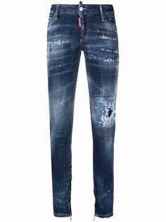 Dsquared2 джинсы скинни Made with Love Spots