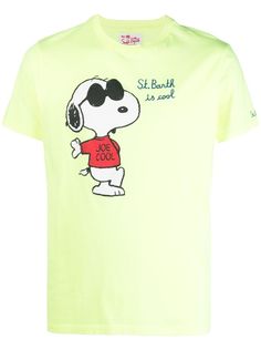 Mc2 Saint Barth футболка с принтом Snoopy