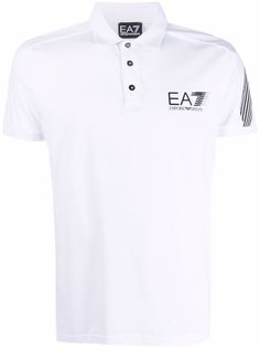 Ea7 Emporio Armani рубашка поло с логотипом