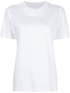 Alexander Wang футболка с нашивкой-логотипом