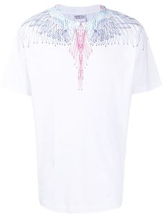 Marcelo Burlon County of Milan футболка с принтом Bezier Wings