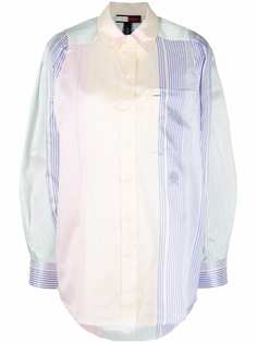 Tommy Hilfiger полосатая рубашка в стиле колор-блок