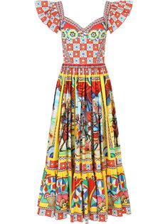 Dolce & Gabbana платье с вырезом в форме сердца