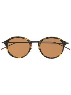 Thom Browne Eyewear солнцезащитные очки в круглой оправе