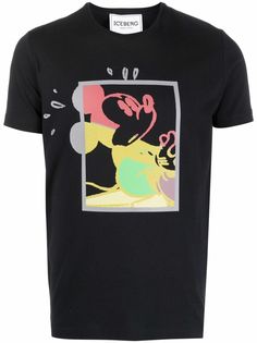 Iceberg футболка с принтом Mickey Mouse