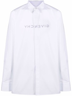 Givenchy рубашка с логотипом Reverse