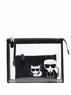 Karl Lagerfeld прозрачный клатч K/Ikonik
