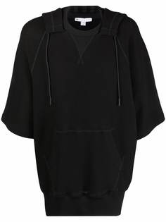 Y-3 футболка оверсайз с капюшоном