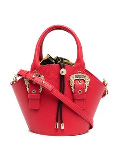 Versace Jeans Couture сумка-ведро с пряжками Baroque