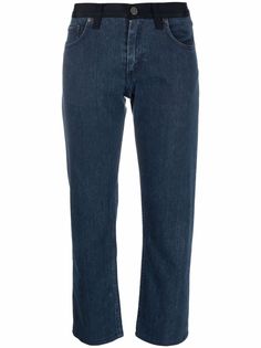 LANVIN Pre-Owned укороченные джинсы 2000-х годов