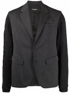 Dsquared2 пиджак с рукавами из джерси