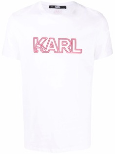 Karl Lagerfeld футболка с логотипом