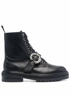 Jimmy Choo ботинки с кристаллами