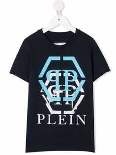 Philipp Plein футболка с круглым вырезом и монограммой