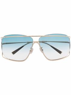Max Mara double-frame square sunglasses
