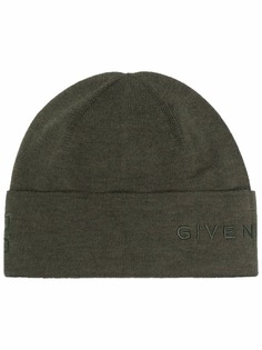 Givenchy шапка бини с вышитым логотипом