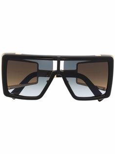 Balmain Eyewear солнцезащитные очки Wonder Boy II в массивной оправе