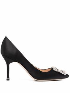 Manolo Blahnik туфли Hangisi с кристаллами