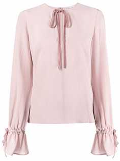 RED Valentino блузка с завязками