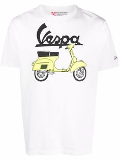 Mc2 Saint Barth футболка Vespa с графичным принтом