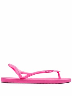 Havaianas сандалии Luna с тисненым логотипом