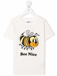 Molo футболка с принтом Bee Nice