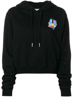 Off-White Microenvironment Crop hoodie