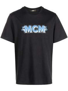 MCM футболка с короткими рукавами и логотипом