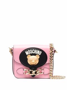 Moschino сумка через плечо с логотипом