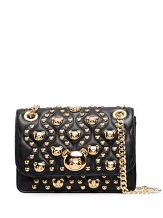 Moschino сумка через плечо с заклепками
