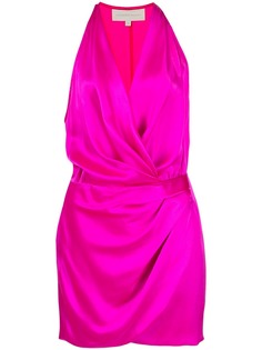 Michelle Mason платье мини с вырезом халтер