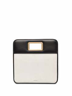 Jil Sander клатч в двух тонах