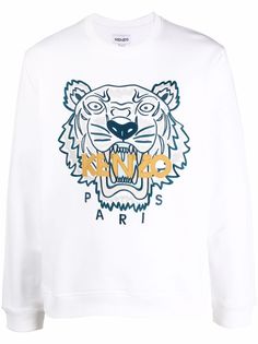 Kenzo свитер с вышивкой