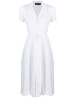 Polo Ralph Lauren платье-рубашка с поясом