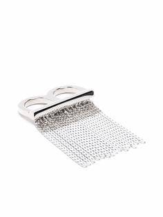 MM6 Maison Margiela двойное кольцо с цепочкой