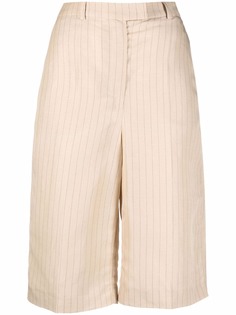 12 STOREEZ шорты строгого кроя со складками