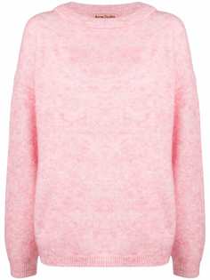 Acne Studios джемпер оверсайз с круглым вырезом