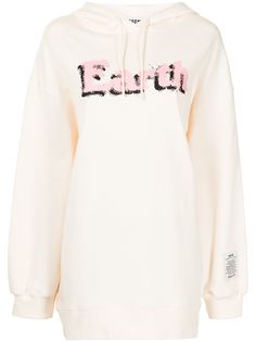 MSGM худи с кулиской и надписью