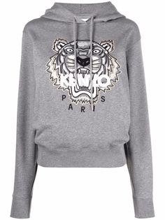 Kenzo худи с вышивкой