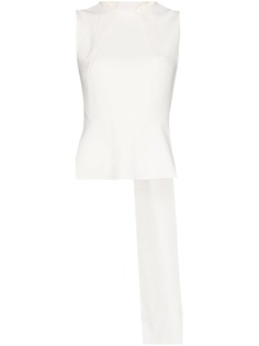 Roland Mouret топ с высоким воротником