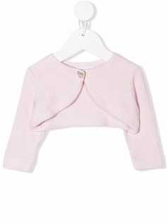 Monnalisa укороченный кардиган на пуговицах