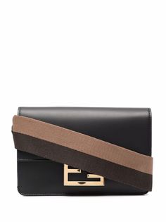 Fendi мини-сумка через плечо Flat Baguette