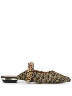 Kurt Geiger London твидовые балетки Princely