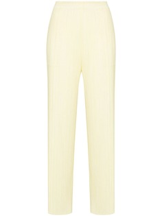 Pleats Please Issey Miyake плиссированные брюки широкого кроя