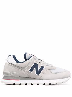 New Balance кроссовки с нашивкой-логотипом